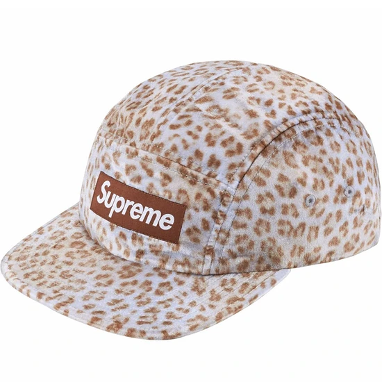 Supreme Leopard Velvet Camp Cap シュプリーム レオパード ヴェルベット キャンプキャップ