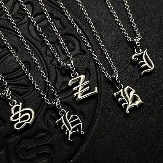 Chrome Hearts Alphabet Charm Necklace クロムハーツ アルファベットチャーム ネックレス