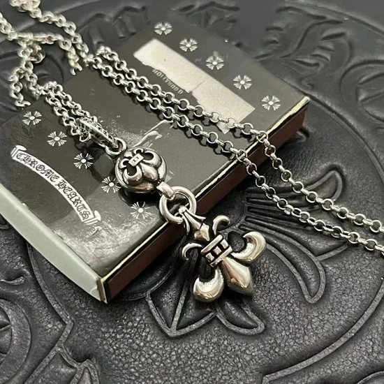 Chrome Hearts BS Flare Necklace クロムハーツ BSフレア ネックレス