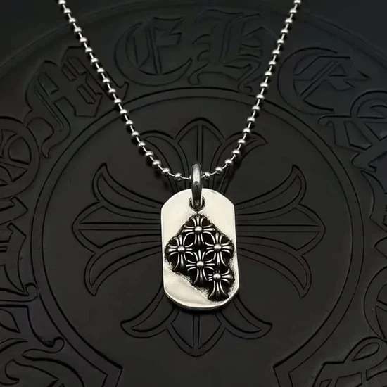 Chrome Hearts Dog Tag Necklace クロムハーツ ドッグタグ ネックレス