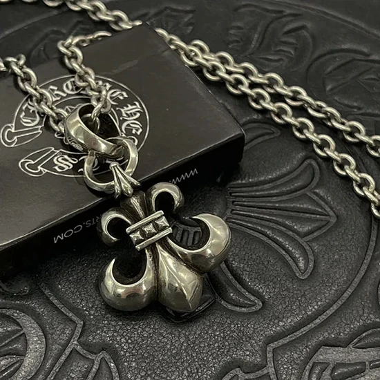 Chrome Hearts BS Flare Necklace クロムハーツ BSフレア ネックレス
