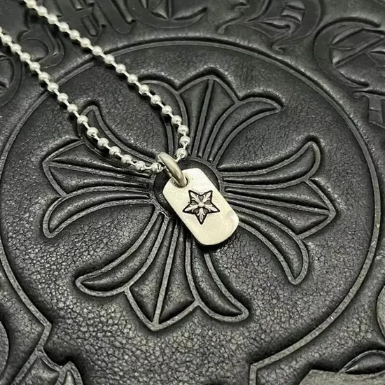 Chrome Hearts Tiny Dog Tag Necklace クロムハーツ タイニードッグタグ ネックレス