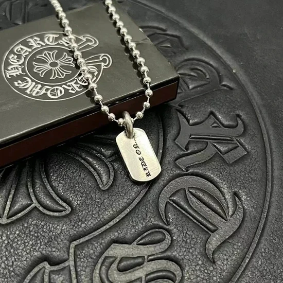 Chrome Hearts Tiny Dog Tag Necklace クロムハーツ タイニードッグタグ ネックレス