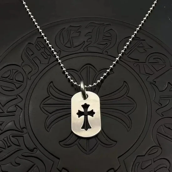 Chrome Hearts Dog Tag Necklace クロムハーツ ドッグタグ ネックレス