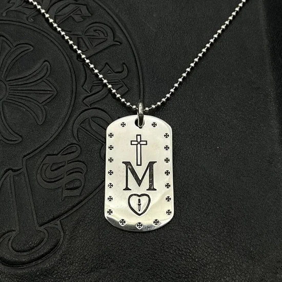 Chrome Hearts Dog Tag Necklace クロムハーツ ドッグタグ ネックレス
