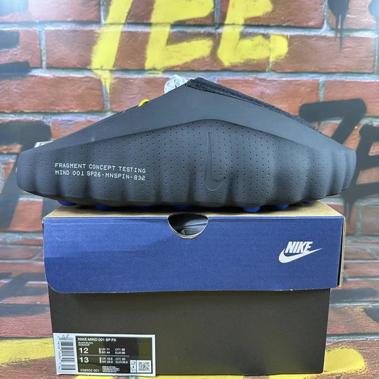 fragment design × Nike Mind 001 Mules Black IQ8502-001 フラグメントデザイン × ナイキ マインド001 ミュール ブラック