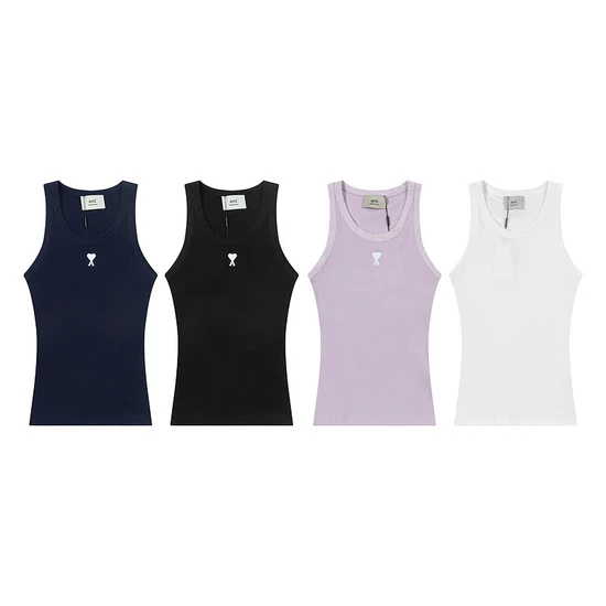 AMI Paris Ami de Coeur Tank Top アミ パリス アミ ドゥ クール タンクトップ
