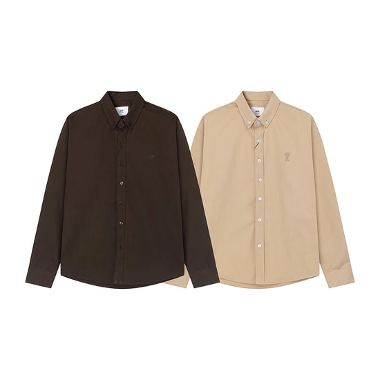 AMI Paris Ami de Coeur L/S Shirt アミ パリス アミ ドゥ クール シャツ ブラウス