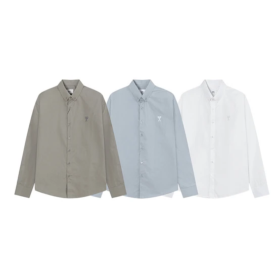AMI Paris Ami de Coeur L/S Shirt アミ パリス アミ ドゥ クール シャツ ブラウス