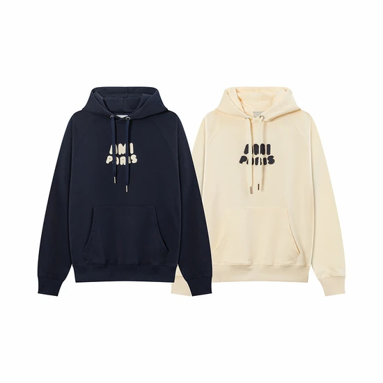 AMI Paris Patch Hoodie アミ パリス パッチ パーカー