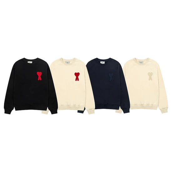 AMI Paris Ami de Coeur Crewneck Sweatshirt アミ パリス アミ ドゥ クール クルーネック スウェット