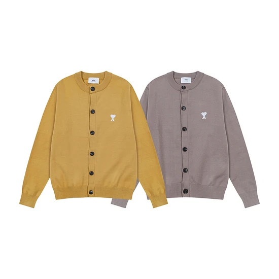 AMI Paris Ami de Coeur Cardigan アミ パリス アミ ドゥ クール カーディガン