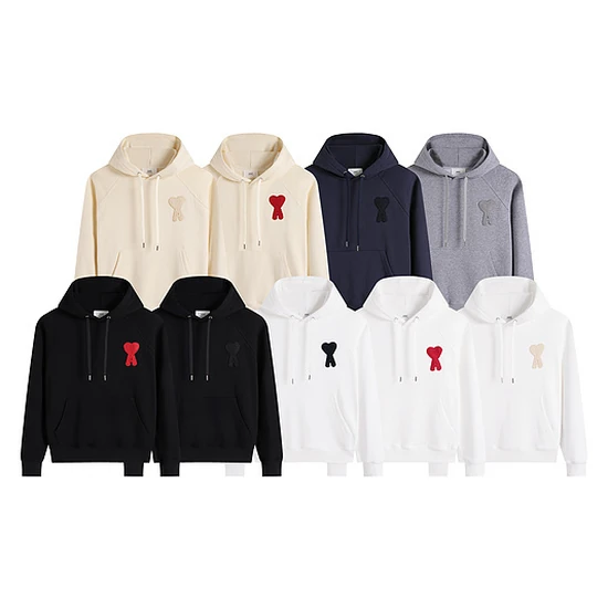 AMI Paris Ami de Coeur Hoodie アミ パリス アミ ドゥ クール パーカー