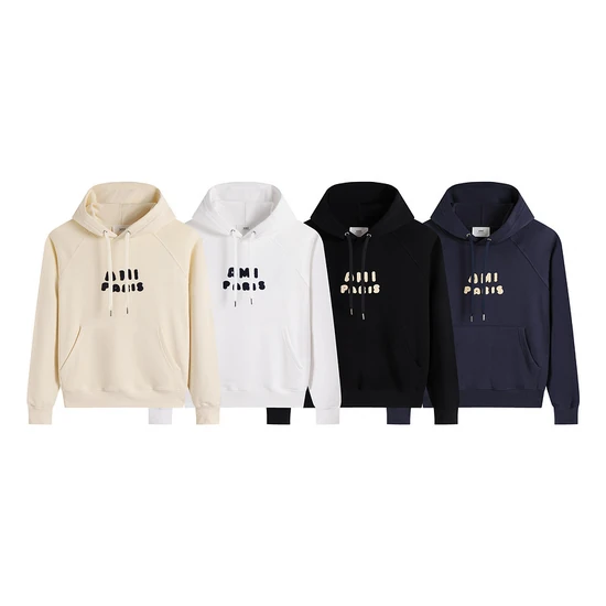 AMI Paris Patch Hoodie アミ パリス パッチ パーカー