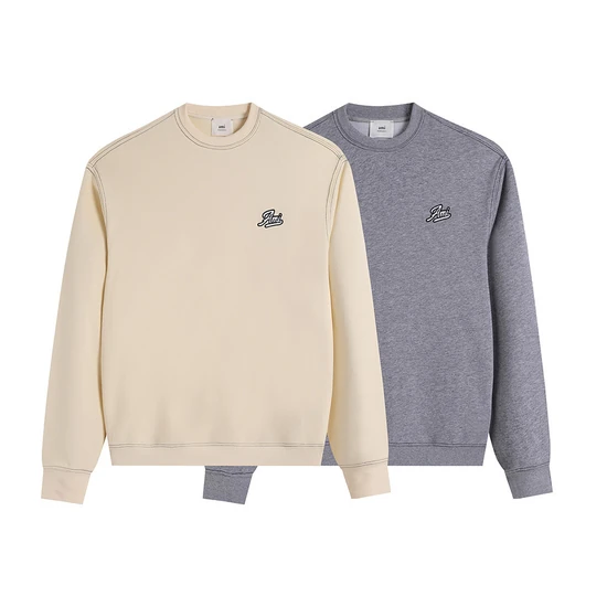 AMI Paris Signature Crewneck Sweatshirt アミ パリス アミ ドゥ クール シグネチャー クルーネック スウェット