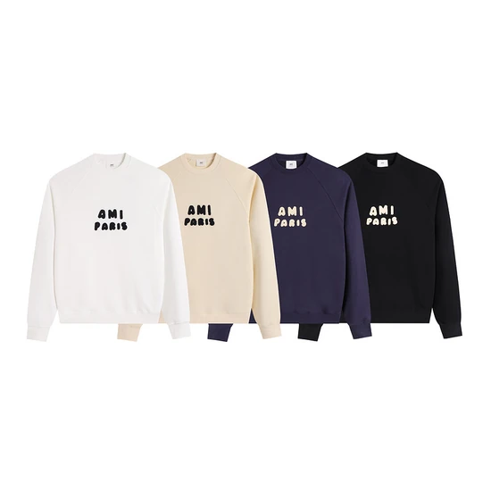 AMI Paris Patch SweatShirt アミ パリス パッチ スウェットシャツ