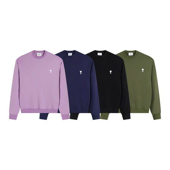 AMI Paris Ami de Coeur Crewneck Sweatshirt アミ パリス アミ ドゥ クール クルーネック スウェット