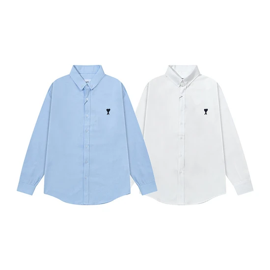 AMI Paris Ami de Coeur L/S Shirt アミ パリス アミ ドゥ クール シャツ ブラウス