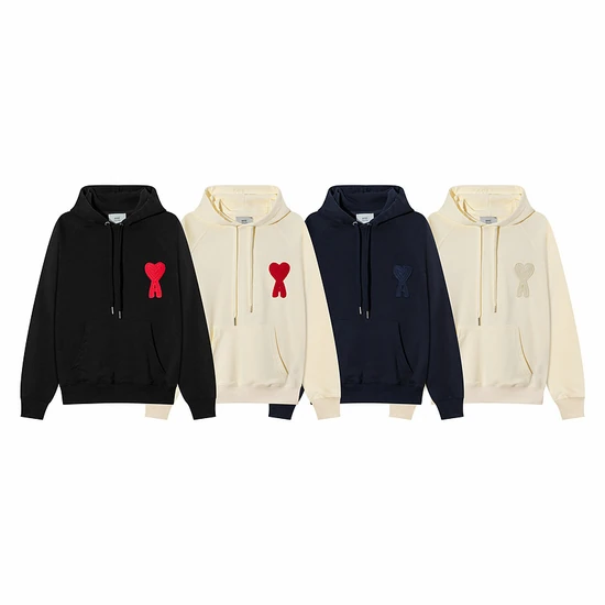 AMI Paris Ami de Coeur Hoodie アミ パリス アミ ドゥ クール パーカー
