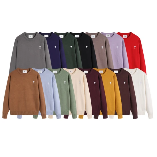 AMI Paris Ami de Coeur Knit Sweater アミ パリス アミ ドゥ クール ニットセーター