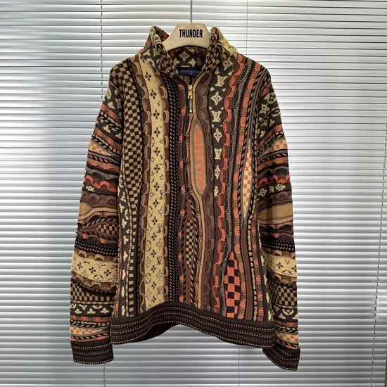 Louis Vuitton Half-zip pullover ルイヴィトン ハーフジッププルオーバー
