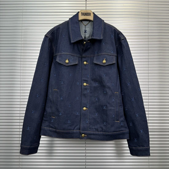 Louis Vuitton Monogram Embroidered Denim Jacket ルイヴィトン モノグラム エンブロイダードデニムジャケット