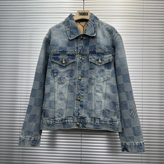 Louis Vuitton Damier Classic Denim Jacket ルイヴィトン ダミエ クラシックデニムジャケット