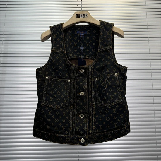 Louis Vuitton Monogram Denim Vest ルイヴィトン モノグラムデニムベスト