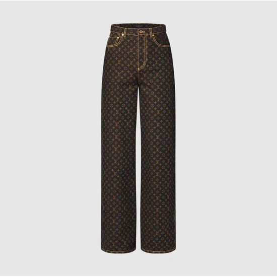 Louis Vuitton Wide-Leg Denim Pants ルイヴィトン ワイドレッグ デニムパンツ
