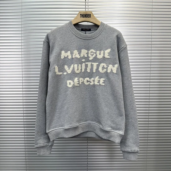 Louis Vuitton Embroidered Signature Sweatshirt ルイヴィトン エンブロイダリー シグネチャー スウェットシャツ