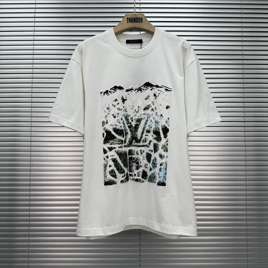 Louis Vuitton Velvet Jacquard Short-Sleeve T-Shirt ルイヴィトン ベルベット ジャカード ショートスリーブ Tシャツ