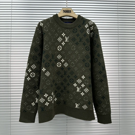 Louis Vuitton Monogram Surplus Jacquard Sweater ルイヴィトン モノグラム サープラス ジャカードセーター