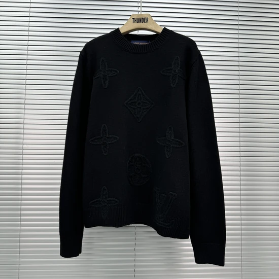 Louis Vuitton Embellished Knit Crew Neck ルイヴィトン エンベリッシュドニットクルーネック