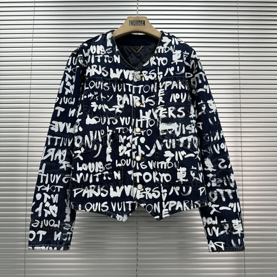 Louis Vuitton Graffiti Denim Jacket ルイヴィトン グラフィティ デニム ジャケット