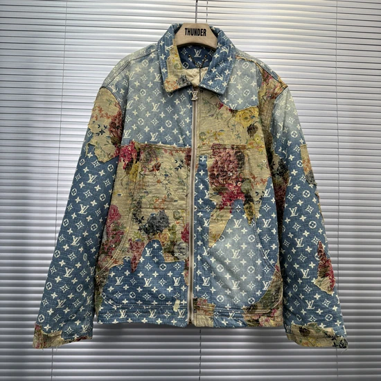 Louis Vuitton Distressed Workwear Denim Jacket ルイヴィトン デストロイドワークウェアデニムジャケット