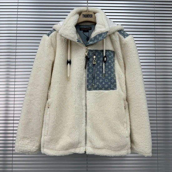 Louis Vuitton Monogram Accent Fleece Jacket ルイヴィトン モノグラム アクセント フリースジャケット