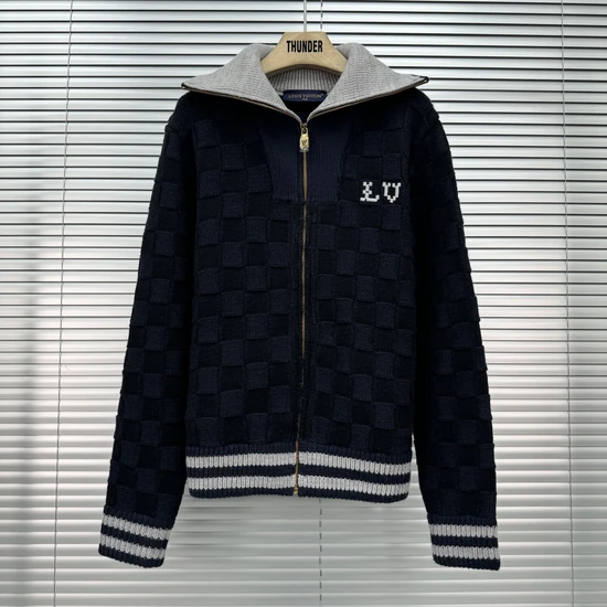 Louis Vuitton Damier Knit Blouson ルイヴィトン ダミエ ニット ブルゾン