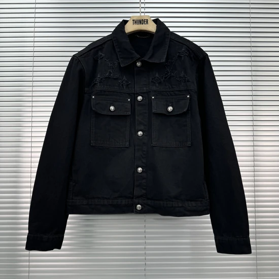 Louis Vuitton Monogram Destroy Denim Trucker Jacket ルイヴィトン モノグラムデストロイ デニムトラッカージャケット