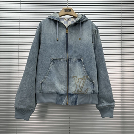 Louis Vuitton Hooded Workwear Denim Blouson ルイヴィトン フーデッド ワークウェア デニムブルゾン