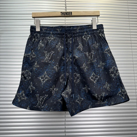 Louis Vuitton Navy Blue Monogram Swim Shorts ルイヴィトン ネイビーブルー モノグラム スイムショーツ
