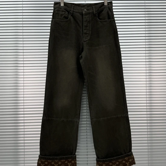 Louis Vuitton Monogram Waxed Hem Denim Pants ルイヴィトン モノグラム ワックスド ヘム デニムパンツ
