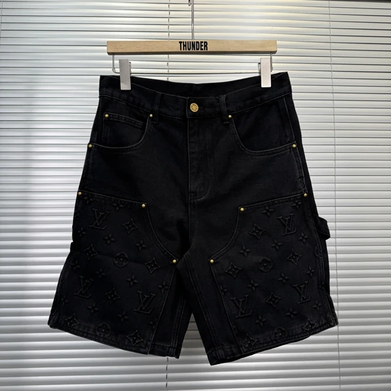 Louis Vuitton Monogram Workwear Denim Shorts ルイヴィトン モノグラム ワークウェアデニムショーツ