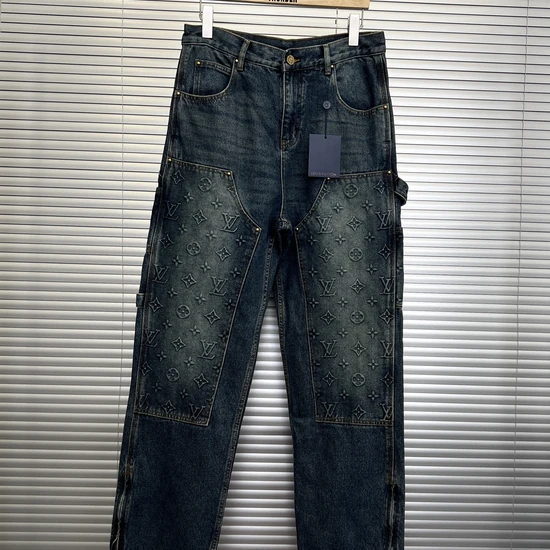 Louis Vuitton Monogram Carpenter Denim Pants ルイヴィトン モノグラム カーペンター デニムパンツ
