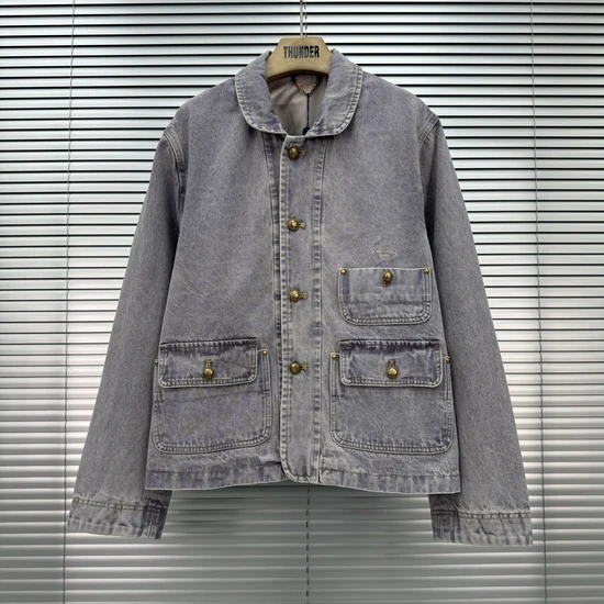 Louis Vuitton Grey denim jacket ルイヴィトン グレーデニムジャケット