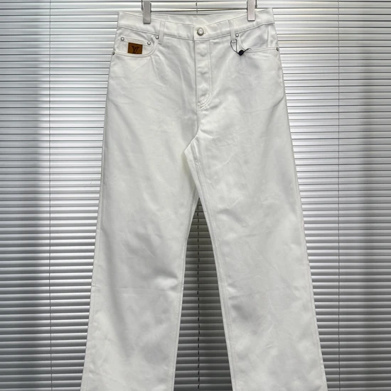 Louis Vuitton White denim pants ルイヴィトン ホワイトデニムパンツ