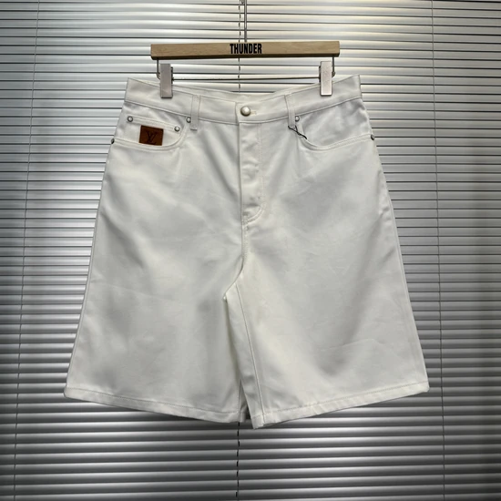 Louis Vuitton White denim shorts ルイヴィトン ホワイトデニムショーツ