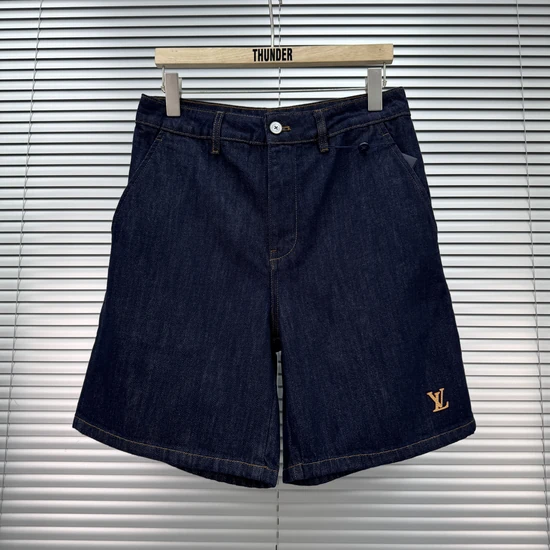 Louis Vuitton Dark indigo denim shorts ルイヴィトン ダークインディゴデニムショートパンツ