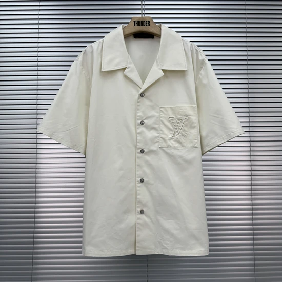 Louis Vuitton LV Signature Short-Sleeved Shirt ルイヴィトン LVシグネチャー ショートスリーブシャツ