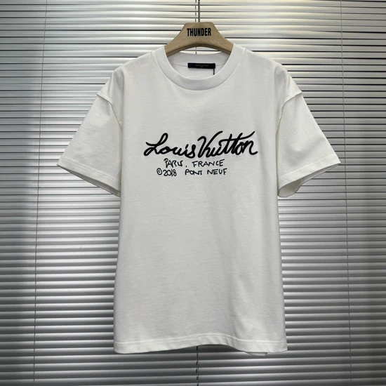 Louis Vuitton Signature Print & Embroidery T-Shirt ルイヴィトン シグネチャープリント＆エンブロイダリーTシャツ