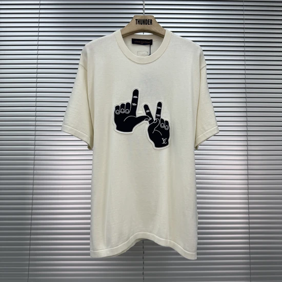 Louis Vuitton Hand Sign Patch T-Shirt ルイヴィトン ハンドサイン パッチ Tシャツ